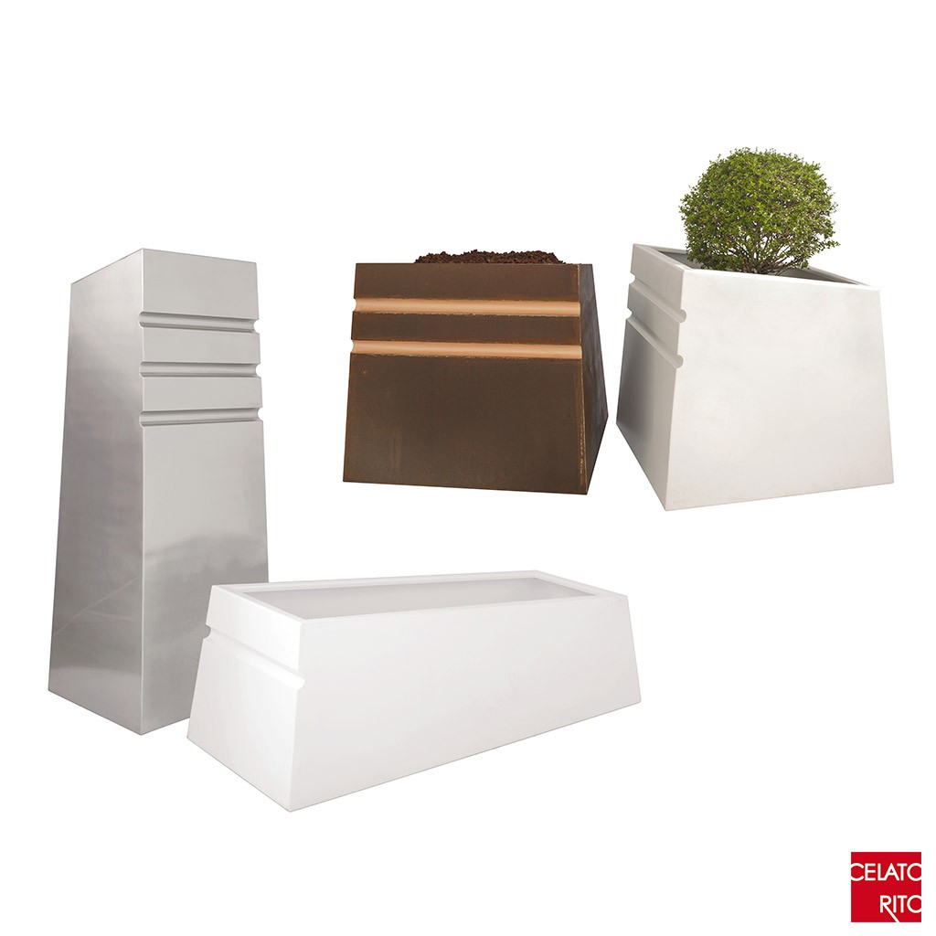 NASCONDINO metal planters