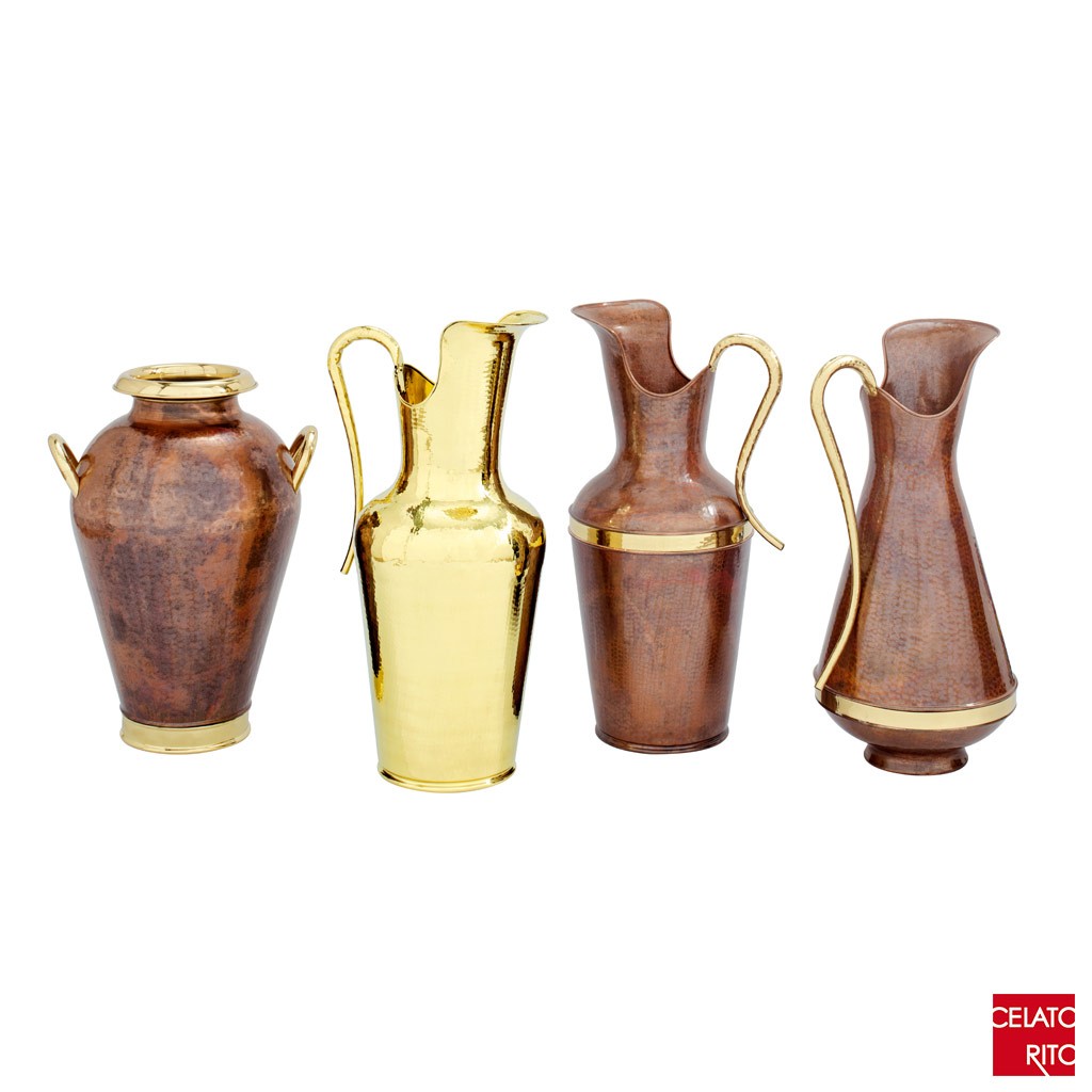 Copper/brass amphorae BOLOGNA