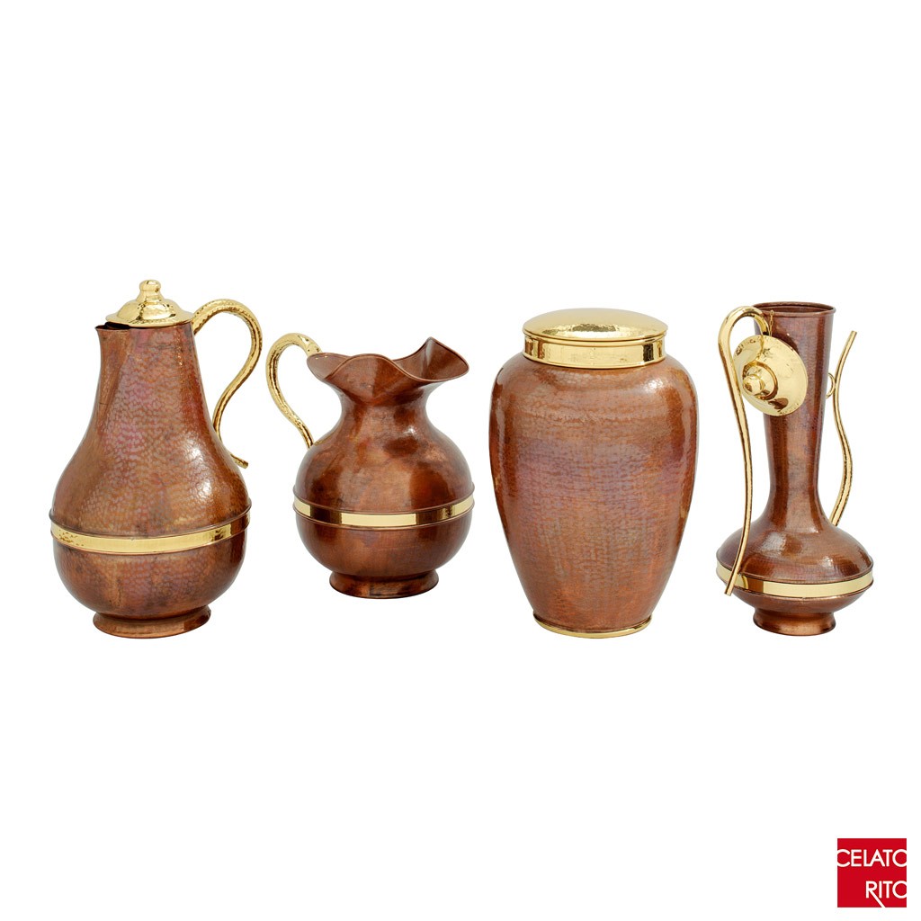 Cretese copper amphorae CAFFETTIERA